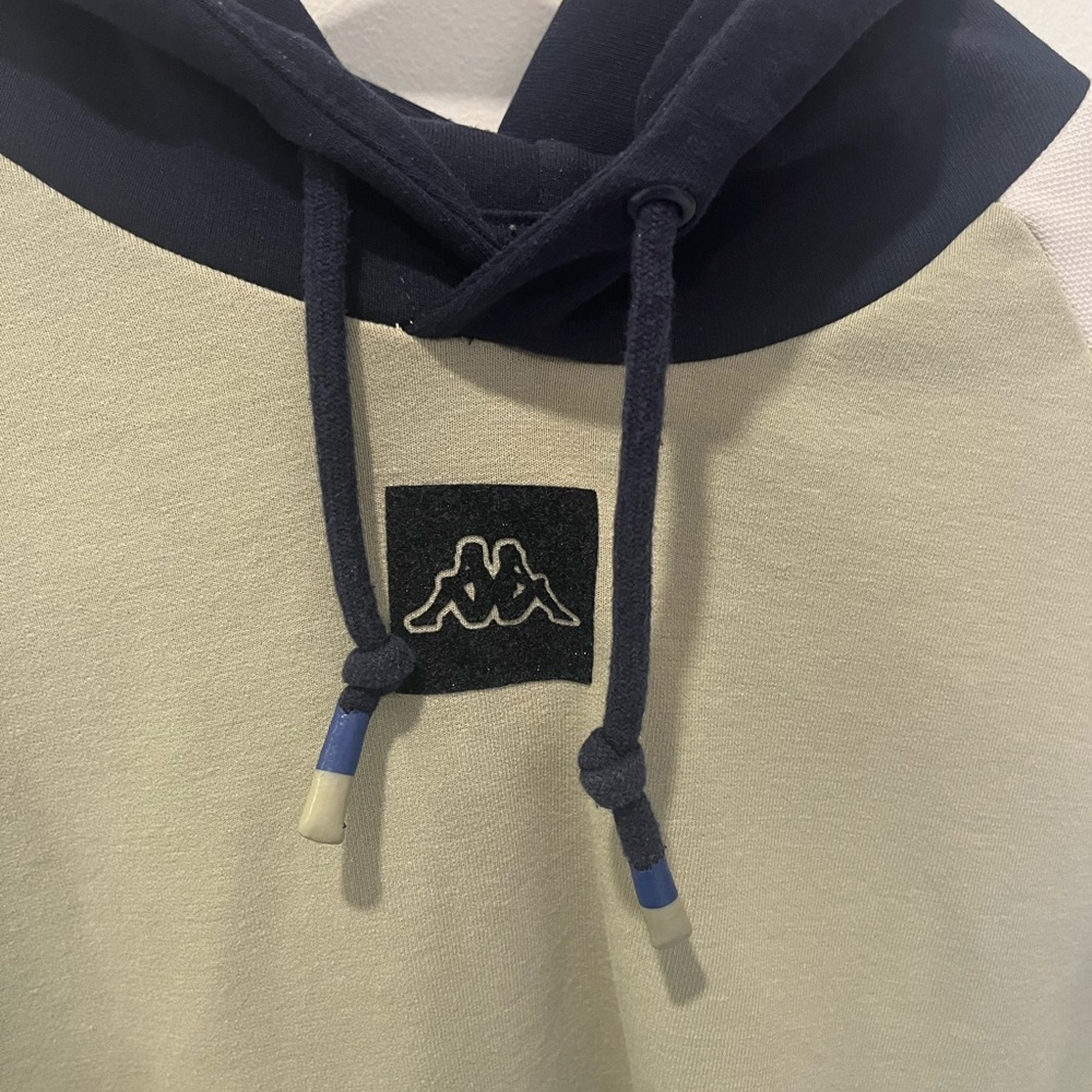 Kappa Navy and Green Hoodie